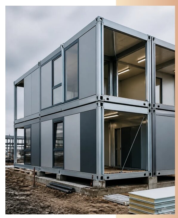 Сборно-разборные модульные здания в Отрадном по цене от 27175 р. | БытовкаПрофи-Трд