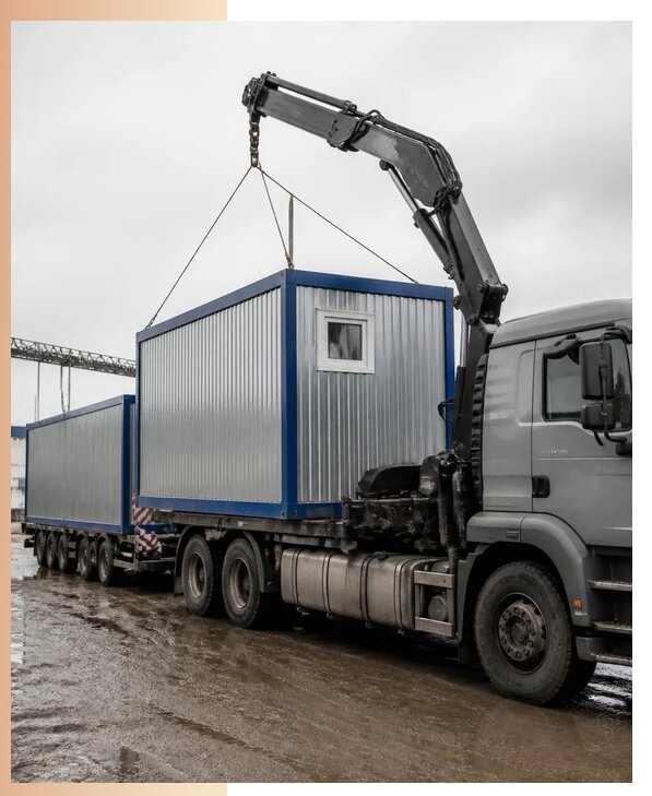 Перевозка блок контейнеров в Отрадном по выгодной цене